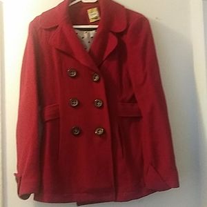 Gently used Fossil wool coat